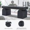 image:imageSignature Design by Ashley Holgrove Modern Entryway Accent Bench Black