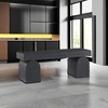 image:imageSignature Design by Ashley Holgrove Modern Entryway Accent Bench Black