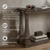 image:imageSignature Design by Ashley Johnelle Console Sofa Table Weathered Gray WoodGrey