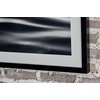 image:imageSignature Design by Ashley Kierlett Modern Framed Sea Print Wall Art 63 x 37 Inches Black amp White