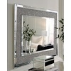 image:imageSignature Design by Ashley Kingsleigh Glam Beaded Crystal Accent Mirror Silver36L x 26W