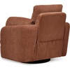 image:imageSignature Design by Ashley Modmax Contemporary Swivel Glider Nursery Recliner StainResistant NextGen Nuvella Performance Fabric Rocking Chair for Living Room Beige 42 WOrange