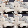 image:imageSignature Design by Ashley Modmax Contemporary Swivel Glider Nursery Recliner StainResistant NextGen Nuvella Performance Fabric Rocking Chair for Living Room Beige 42 WBeige