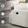 image:imageSignature Design by Ashley Modmax Contemporary Swivel Glider Nursery Recliner StainResistant NextGen Nuvella Performance Fabric Rocking Chair for Living Room Beige 42 WBeige