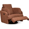 image:imageSignature Design by Ashley Modmax Contemporary Swivel Glider Nursery Recliner StainResistant NextGen Nuvella Performance Fabric Rocking Chair for Living Room Beige 42 WOrange