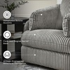 image:imageSignature Design by Ashley Modmax Contemporary Swivel Glider Nursery Recliner StainResistant NextGen Nuvella Performance Fabric Rocking Chair for Living Room Beige 42 WGrey