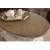 image:imageSignature Design by Ashley Realyn Oval Coffee Table WhiteBrownWhitewash