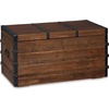 image:imageSignature Design by Ashley Storage Trunk Coffee Table Brown KettlebyDark Brown