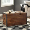 image:imageSignature Design by Ashley Storage Trunk Coffee Table Brown KettlebyDark Brown