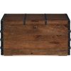 image:imageSignature Design by Ashley Storage Trunk Coffee Table Brown KettlebyDark Brown