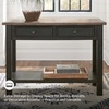 image:imageSignature Design by Ashley Tyler Creek Farmhouse Console Table 2 DrawersBlackish Brown