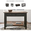 image:imageSignature Design by Ashley Tyler Creek Farmhouse Console Table 2 DrawersBlackish Brown