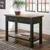 image:imageSignature Design by Ashley Tyler Creek Farmhouse Console Table 2 DrawersBlackish Brown