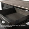 image:imageSignature Design by Ashley Tyler Creek Farmhouse Console Table 2 DrawersBlackish Brown