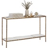 image:imageSignature Design by Ashley 52 Glass amp Marble Narrow Console Sofa Table