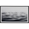 image:imageSignature Design by Ashley Kierlett Modern Framed Sea Print Wall Art 63 x 37 Inches Black amp White