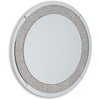 image:imageSignature Design by Ashley Kingsleigh Glam Beaded Crystal Accent Mirror Silver32L x 32W