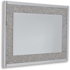 image:imageSignature Design by Ashley Kingsleigh Glam Beaded Crystal Accent Mirror Silver36L x 26W