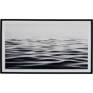 image:imageSignature Design by Ashley Kierlett Modern Framed Sea Print Wall Art 63 x 37 Inches Black amp White