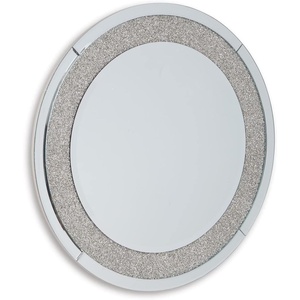 image:imageSignature Design by Ashley Kingsleigh Glam Beaded Crystal Accent Mirror Silver32L x 32W