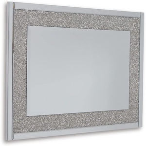 image:imageSignature Design by Ashley Kingsleigh Glam Beaded Crystal Accent Mirror Silver36L x 26W