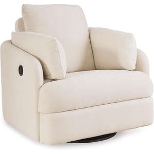 image:imageSignature Design by Ashley Modmax Contemporary Swivel Glider Nursery Recliner StainResistant NextGen Nuvella Performance Fabric Rocking Chair for Living Room Beige 42 WBeige