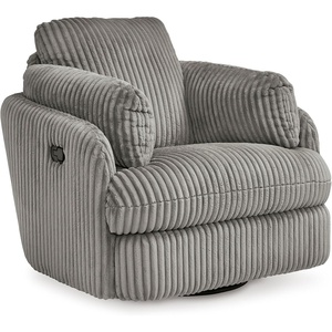 image:imageSignature Design by Ashley Modmax Contemporary Swivel Glider Nursery Recliner StainResistant NextGen Nuvella Performance Fabric Rocking Chair for Living Room Beige 42 WGrey