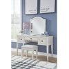 image:imageSignature Design by Ashley Bed Frame with Storage Lettner California KingAntique White