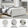 image:imageSignature Design by Ashley Bed Frame with Storage Lettner California KingAntique White