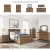 image:imageSignature Design by Ashley Bed Frame with Storage Lettner California KingBrown