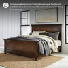 image:imageSignature Design by Ashley Bed Frame with Storage Lettner California KingDark Brown