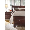 image:imageSignature Design by Ashley Bed Frame with Storage Lettner California KingDark Brown