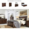 image:imageSignature Design by Ashley Bed Frame with Storage Lettner California KingDark Brown