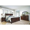 image:imageSignature Design by Ashley Bed Frame with Storage Lettner California KingDark Brown