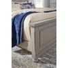 image:imageSignature Design by Ashley Bed Frame with Storage Lettner California KingLight Gray