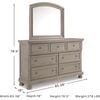image:imageSignature Design by Ashley Bed Frame with Storage Lettner California KingLight Gray