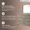 image:imageSignature Design by Ashley Bed Frame with Storage Lettner California KingLight Gray