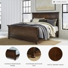 image:imageSignature Design by Ashley Bed Frame with Storage Lettner California KingRustic Brown