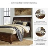 image:imageSignature Design by Ashley Bed Frame with Storage Lettner California KingRustic Brown