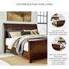 image:imageSignature Design by Ashley Bed Frame with Storage Lettner California KingRustic Brown