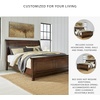 image:imageSignature Design by Ashley Bed Frame with Storage Lettner California KingRustic Brown