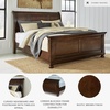 image:imageSignature Design by Ashley Bed Frame with Storage Lettner California KingRustic Brown