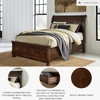 image:imageSignature Design by Ashley Bed Frame with Storage Lettner California KingRustic Brown