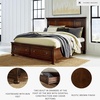 image:imageSignature Design by Ashley Bed Frame with Storage Lettner California KingRustic Brown
