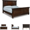 image:imageSignature Design by Ashley Bed Frame with Storage Lettner California KingRustic Brown