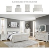 image:imageSignature Design by Ashley Bed Frame with Storage Lettner California KingWhitewash