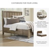 image:imageSignature Design by Ashley Cabalynn King Size Upholstered Bed Frame BeigeCalifornia King Panel Bed with Storage