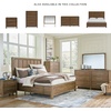 image:imageSignature Design by Ashley Cabalynn King Size Upholstered Bed Frame BeigeDresser and Mirror