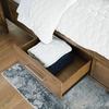 image:imageSignature Design by Ashley Cabalynn King Size Upholstered Bed Frame BeigeKing Panel Bed with Storage