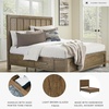 image:imageSignature Design by Ashley Cabalynn King Size Upholstered Bed Frame BeigeKing Panel Bed with Storage